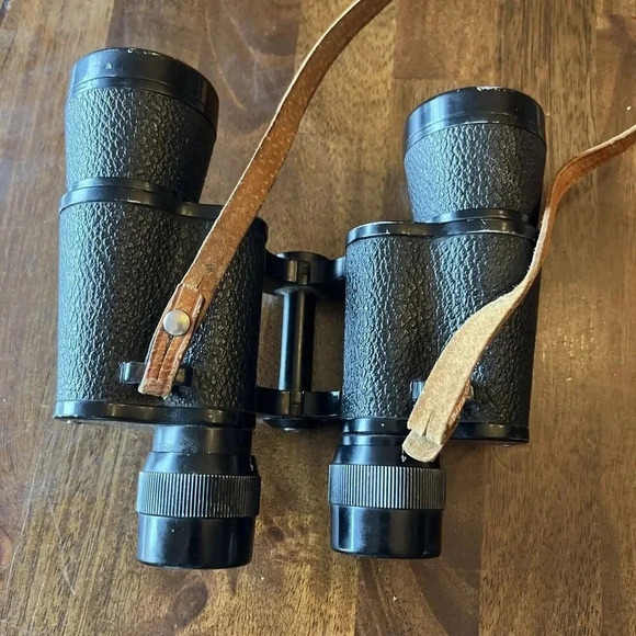Vintage Three Star Binoculars 7 X 35 Model No. 65044 Made In Japan J-B80 6.5 - Picture 4 of 5